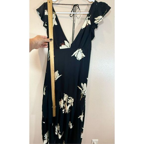 Free People She's A Waterfall Cascading High/Low Maxi Dress Women's 2 - Picture 8 of 13